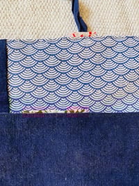 Image 5 of Indigo envelope bag