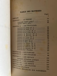 Image 16 of Rituel de magie blanche, talismans et pentacles bénéfiques, B. Manassé, 1957.
