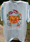 The Blue Crab Short Sleeve Pocket Tee 