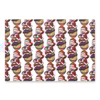 Image 5 of Wrapping paper sheets set of 3 wine inspired sheets