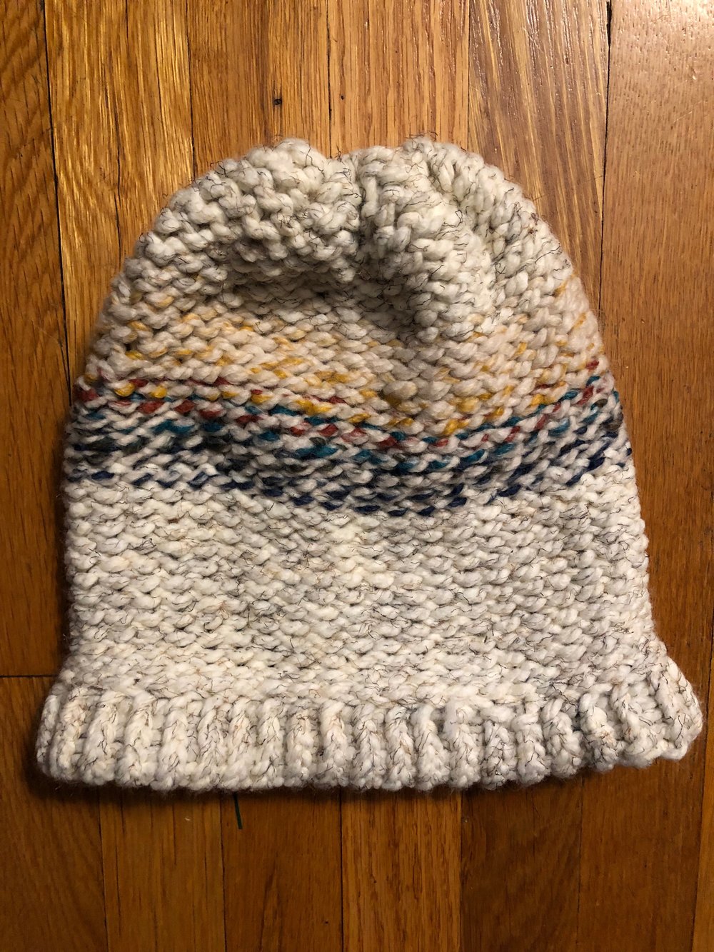 “Lorelei” Hand-knitted slouchy hat