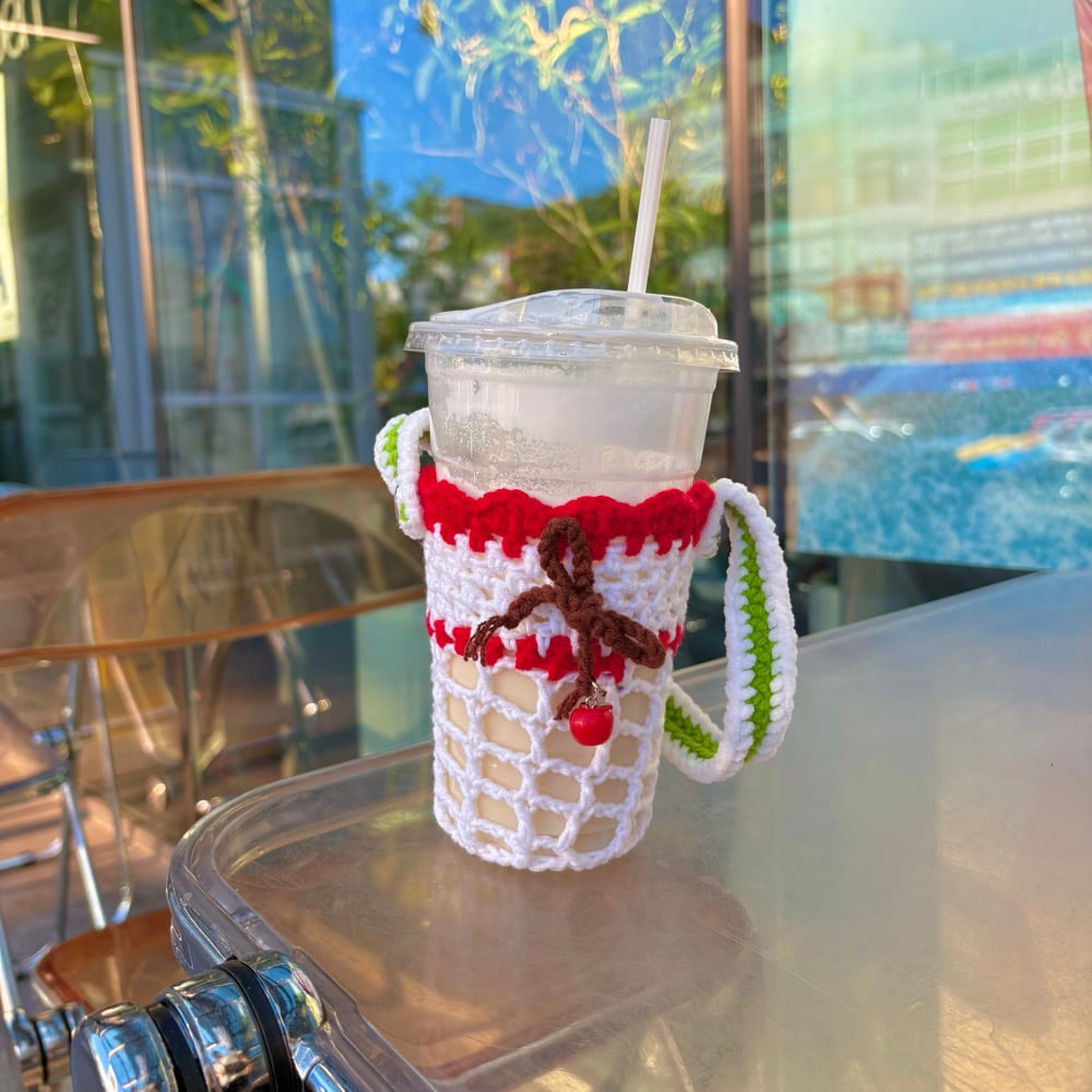 Image of Apple cup sleeve holder