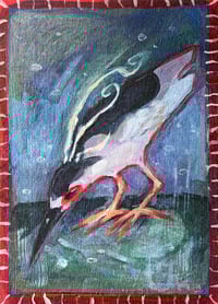 Image 1 of night heron print