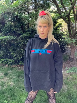 Image of XXXL NO BOUDARIES DARK GRAY HOODIE