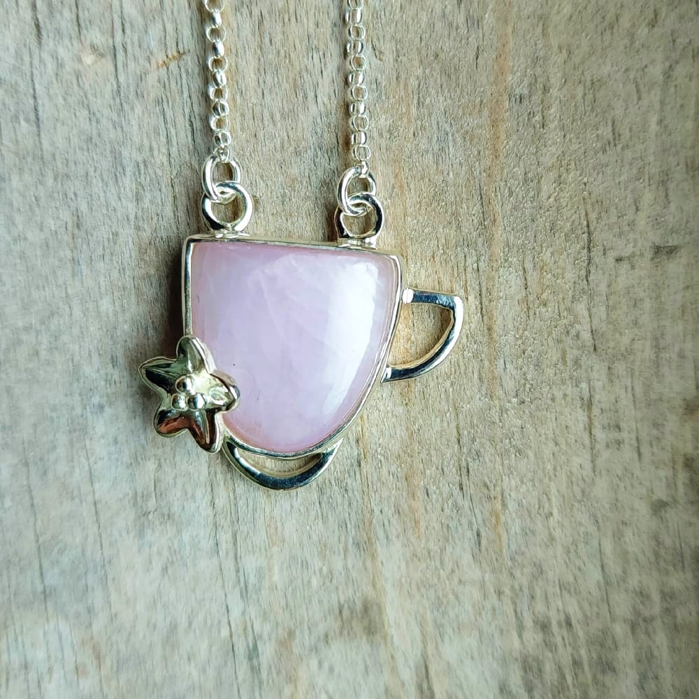Image of Kunzite Pendant — Cup of Lights