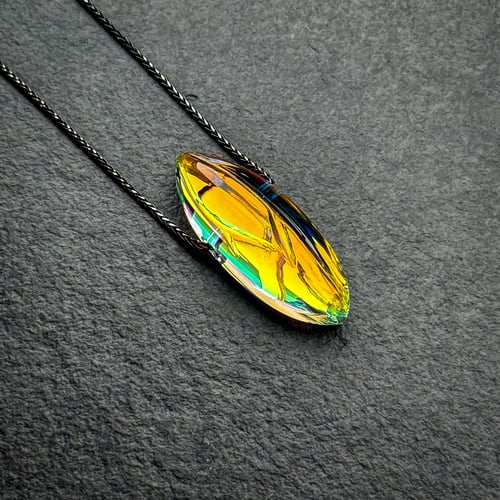 Image of Engraved Luxon Pendant Necklace