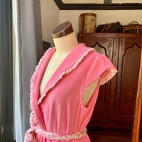 Image 5 of Betsey Johnson Terry Cloth Robe Medium 