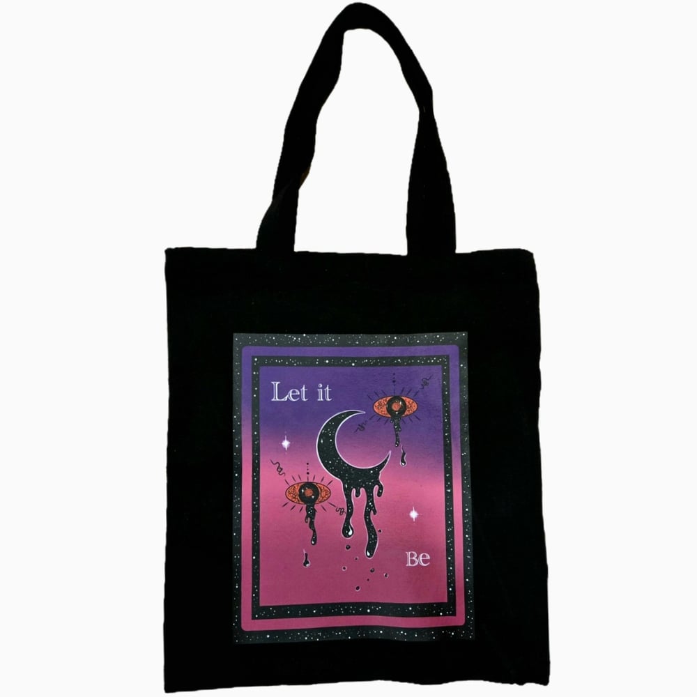 Image of Let it be tote bag