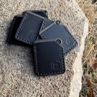 Image 1 of Leather Slips for thick leaves and tarot cards!