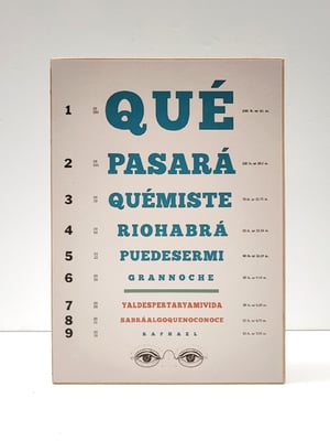 Image of Agudeza visual. Raphael.