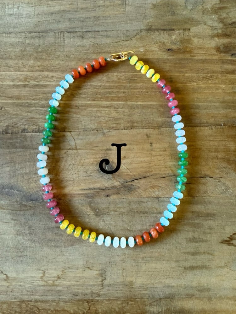 Image of Stone Beaded Necklace