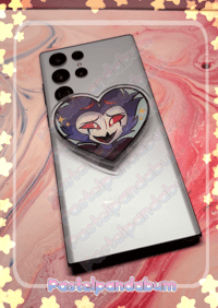 Image 1 of Helluva Boss - Stolas Heart Phone grip