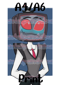 Image 1 of Hazbin Hotel - Box Vox print