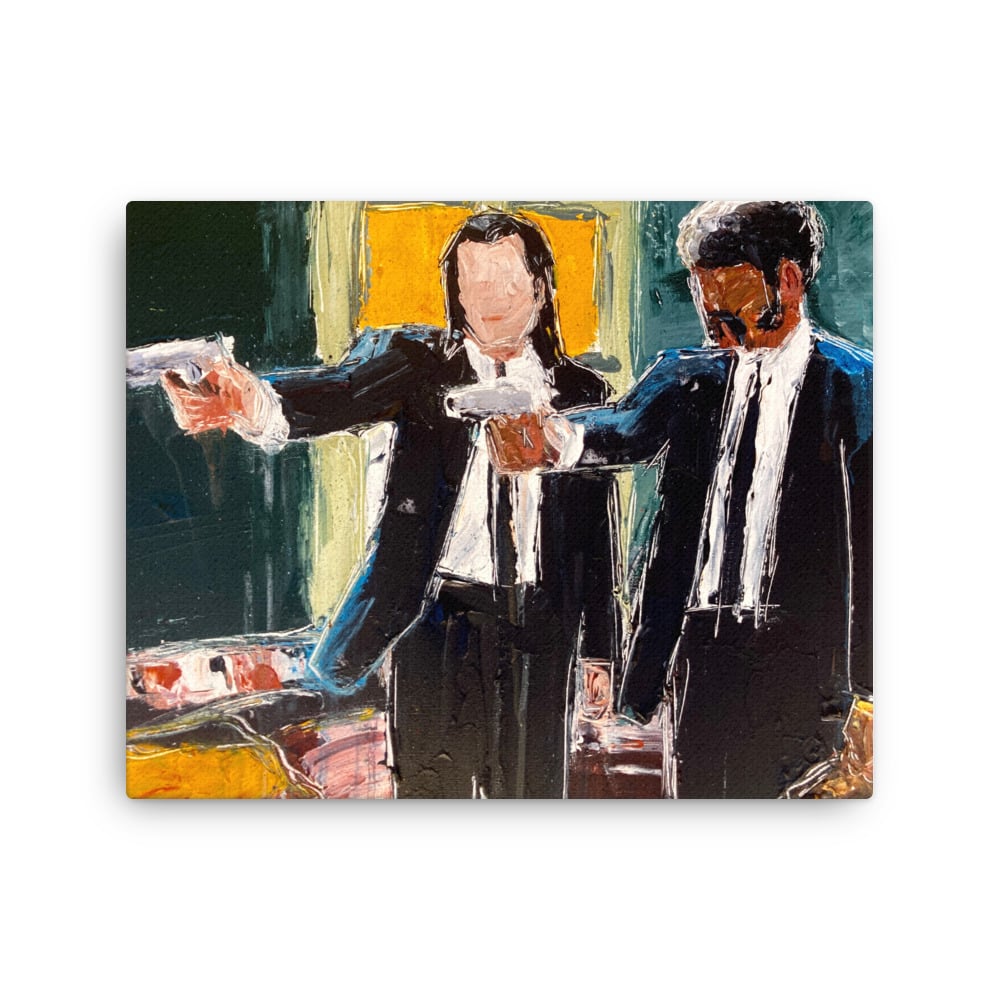 Image of Jules and Vincent canvas prints 16” x 20”