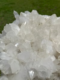 Image 7 of Quartz Points Cluster Statement Display Piece | Brazil #2911
