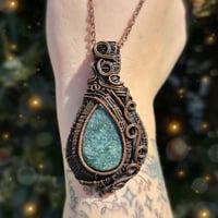 Image 2 of Moss Agate Amulet