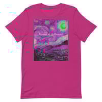 Image 3 of Starry Night Nuclear Fuchsia T-shirt