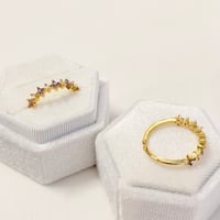 Image 2 of Purple Clover Ring 