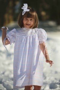 Image 7 of Dotted Swiss ‘Sutherland’ Heirloom Collection 