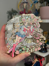Image 7 of Iridescent part 2 enamel pin 