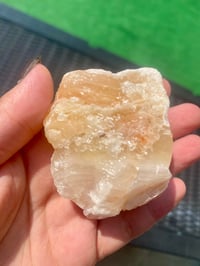 Image 1 of Peach Calcite Raw