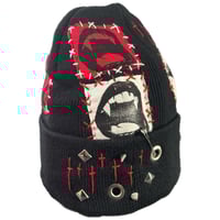 Image 5 of “VAMP #2” Custom Punk Beanie