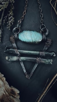 Image 2 of Relic elemental bone & labradorite 