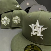 Image 4 of New Era 59Fifty Olive GLOW 