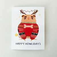 Image 3 of Happy Howlidays Card