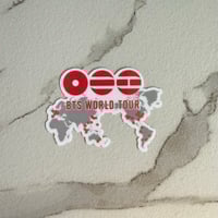 Image 1 of  BTS world tour Map sticker