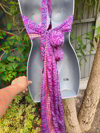 Image 5 of MYLA tassel top pink purple dash of gold