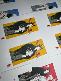 Image 3 of Ukiyo-e Style Wedding Postcard – Gojo & Geto