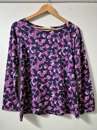 Image 1 of Long sleeve tshirt- purple berry 