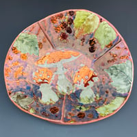 Image 2 of “Fly agaric” flambé lustre bowl 