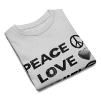 Image 2 of Youth classic tee peace love WiFi