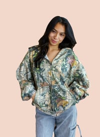 Image 4 of Camo Zip Up Hoodie