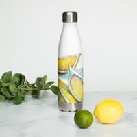 Image 1 of Lemons Stainless Steel Water Bottle