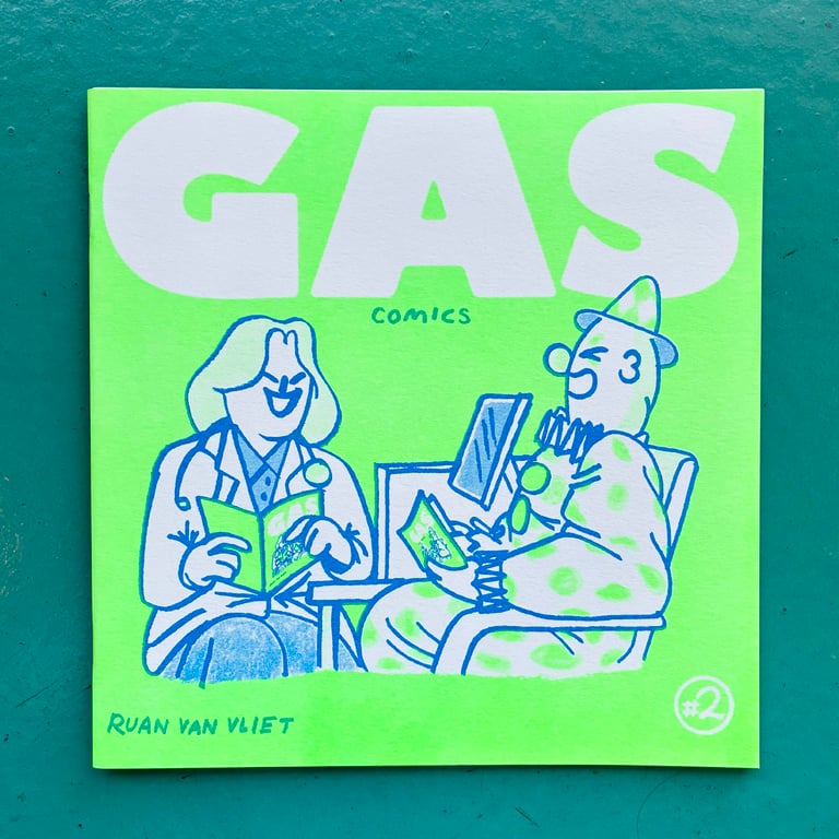 Gas Comics #2 by Ruan Van Vliet