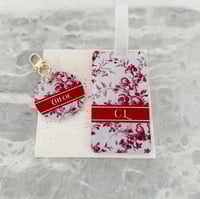 DE JOUY MATCHING TAGS - LOVEBIRD