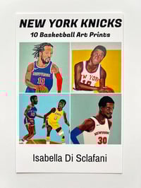 Image 1 of New York KNICKS Art Print Set of 10