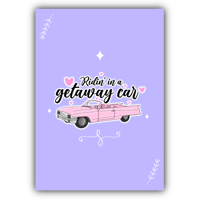 Image 2 of Getaway Car Print