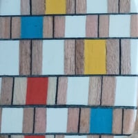 Image 5 of Mondrian Miniature Brooch Pin