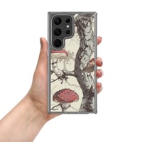 Image 2 of The Shire Inspired Illustrated Tree Trunk/Mushroom Clear Case for Samsung®