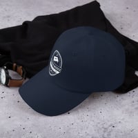 Image 16 of Brackish Wooder Cornhole Dad Hat – Custom Boards & Bags Logo | Adjustable Cotton Twill Cap