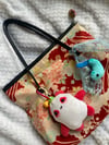 Blue Shrimplet keychain 