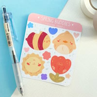 Image 3 of Spring Buddies Mini Sticker Sheet