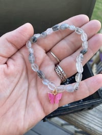 Image 1 of Tourmalated Quartz bracelet