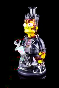 Image 2 of Zombie Biker Bart Bong