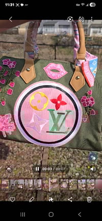 Image 3 of Pink & Camo speedy BAG ONLY