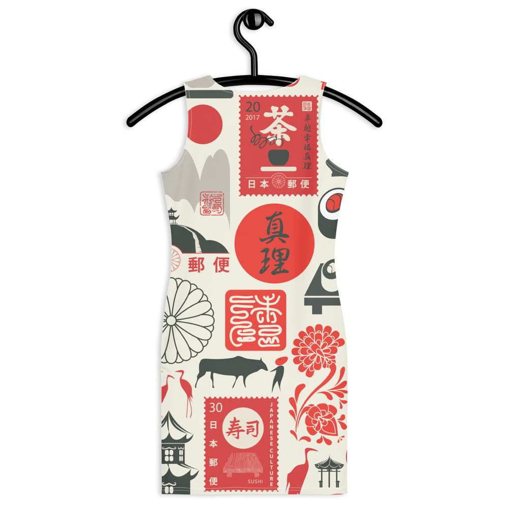 ZEN EXP - “FLY DAY CHINATOWN” Bodycon dress